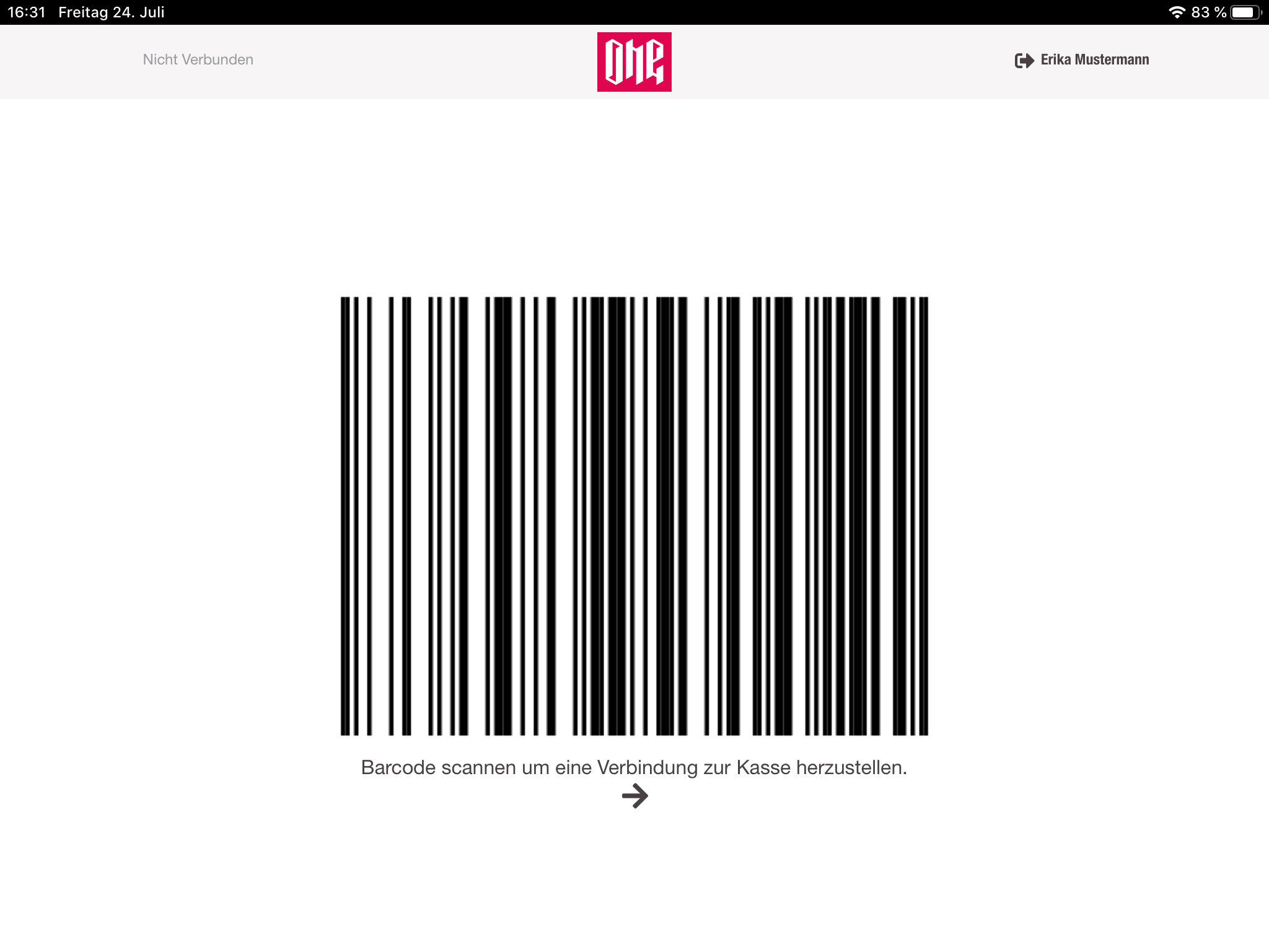 Cashregister pairing process